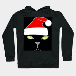 Black Cat Christmas Hoodie